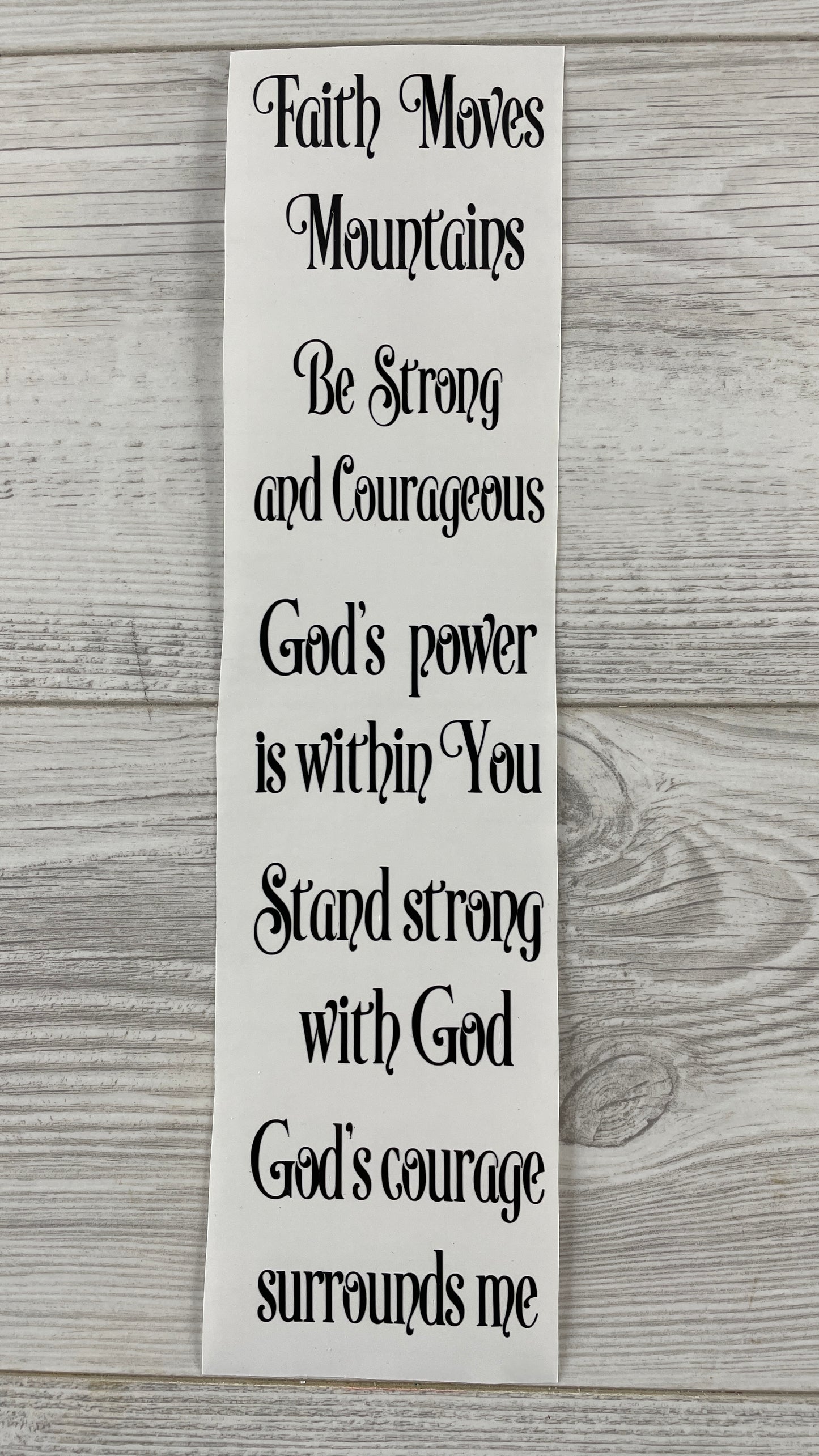 Faith based Bundle Vinyl Decals