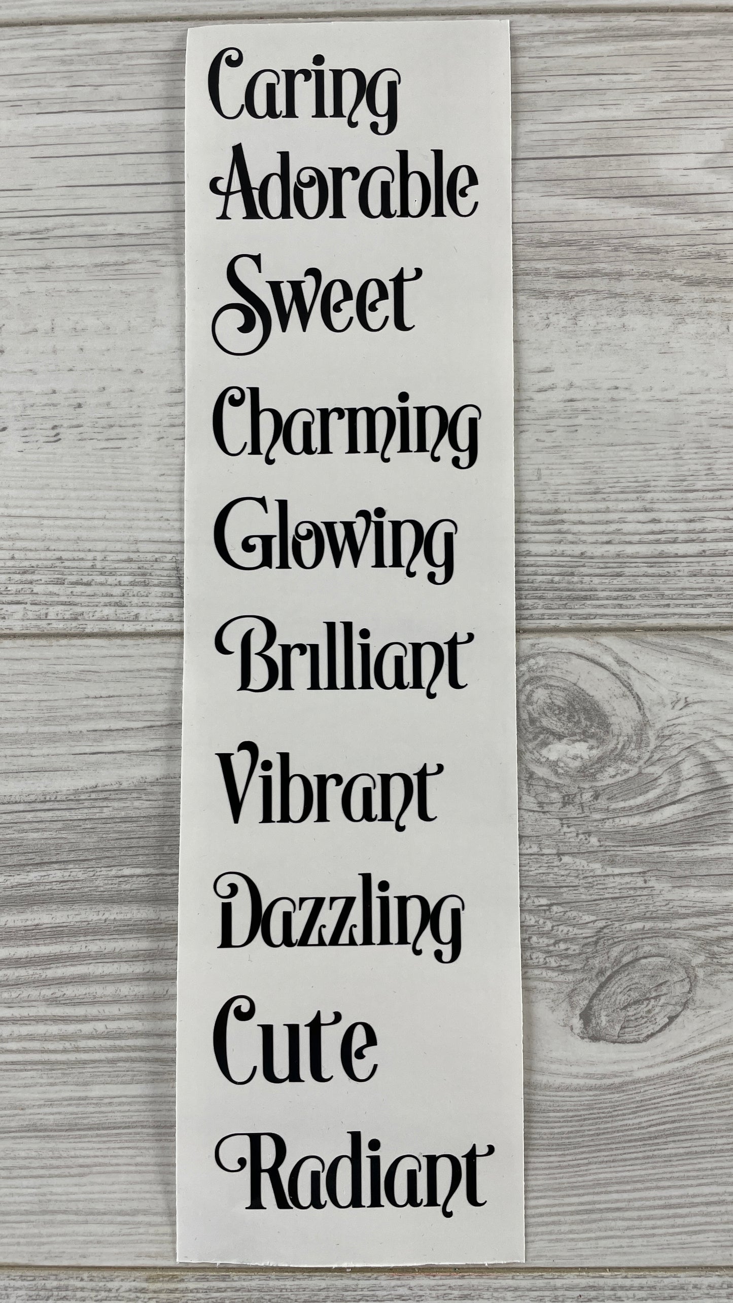 Inspirational Words Bundle Vinyl Decals