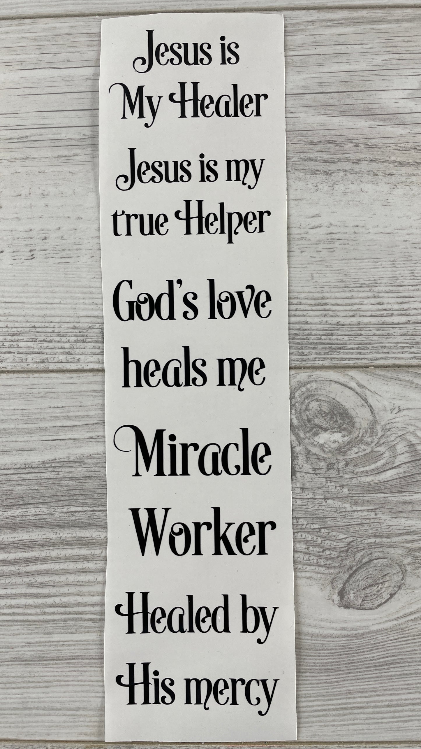 Faith based Bundle Vinyl Decals