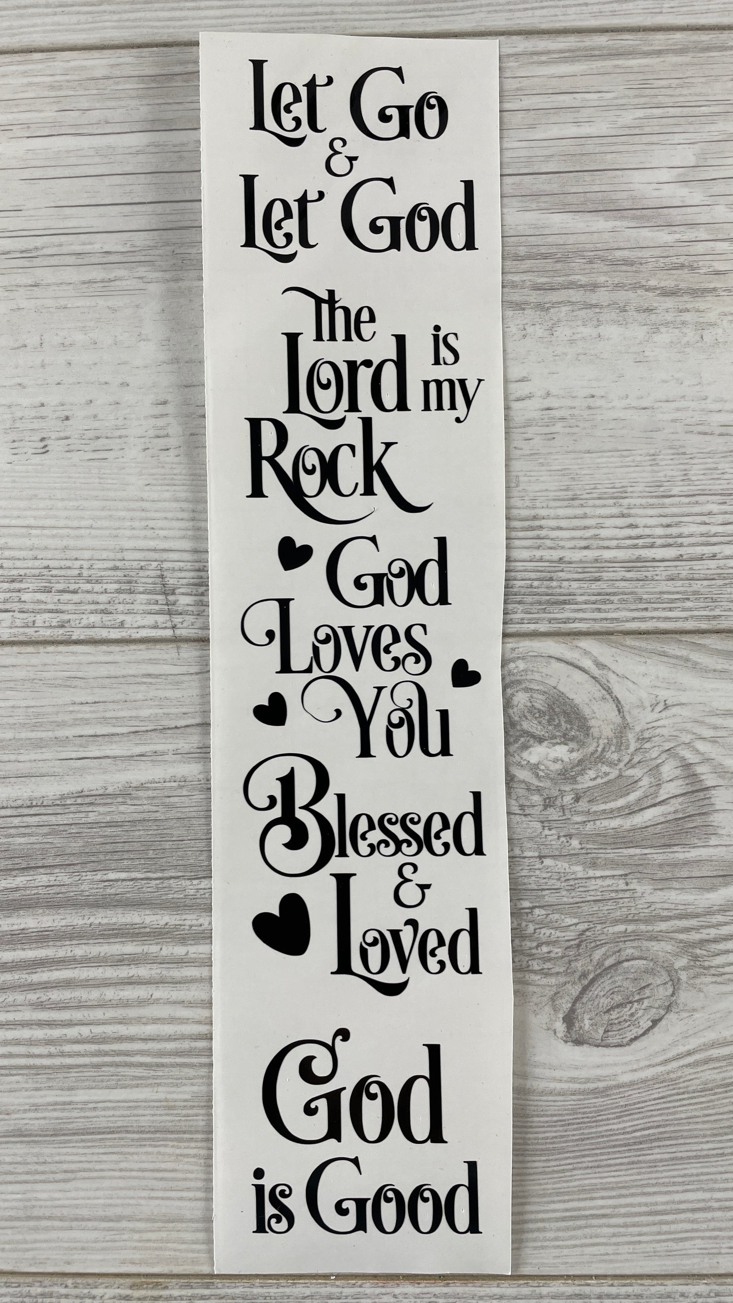 Faith based Bundle Vinyl Decals