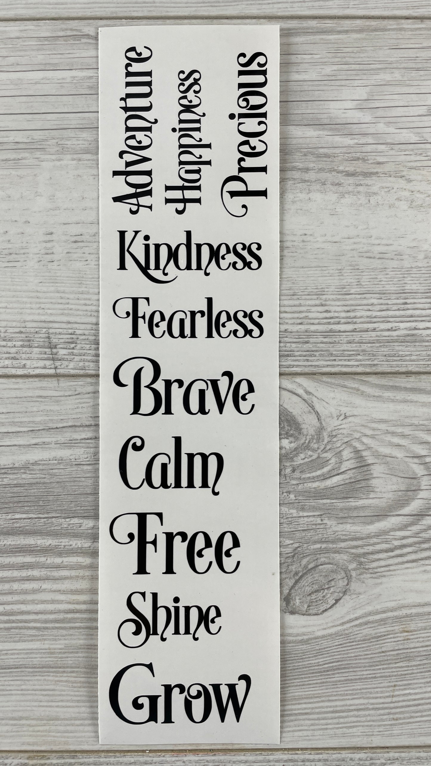 Inspirational Words Bundle Vinyl Decals