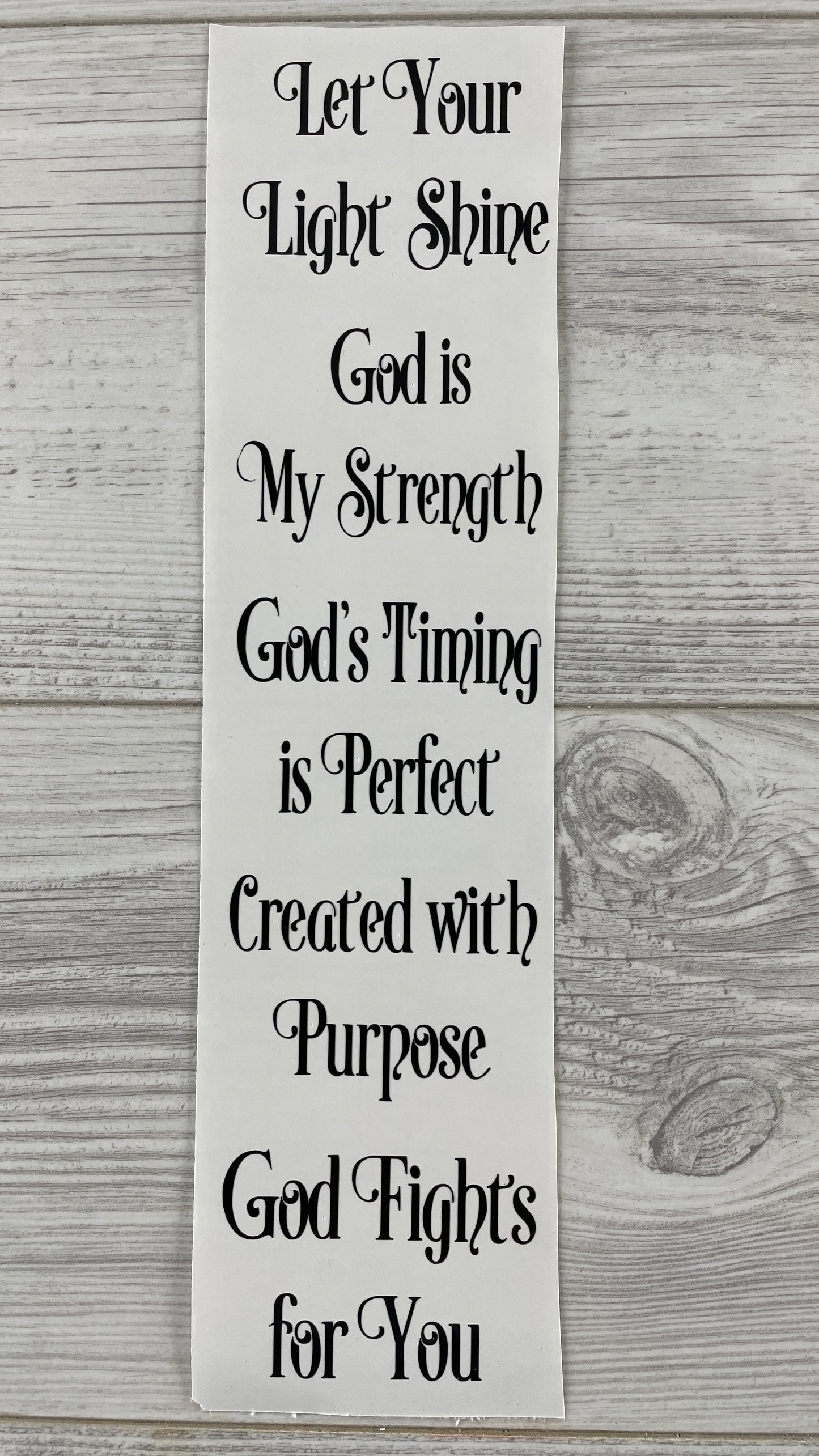 Faith based Bundle Vinyl Decals