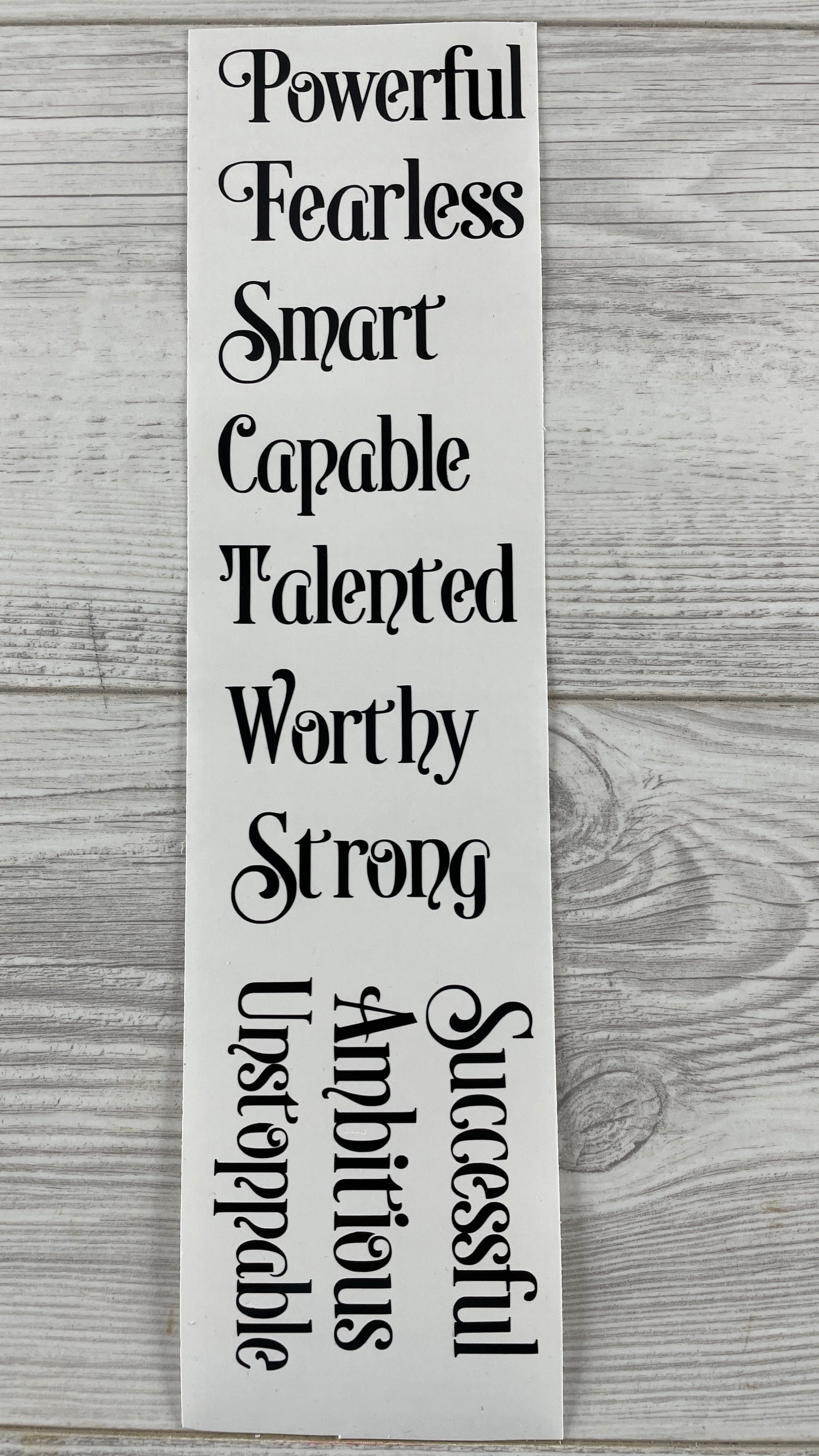 Affirmations Bundle Vinyl Decals