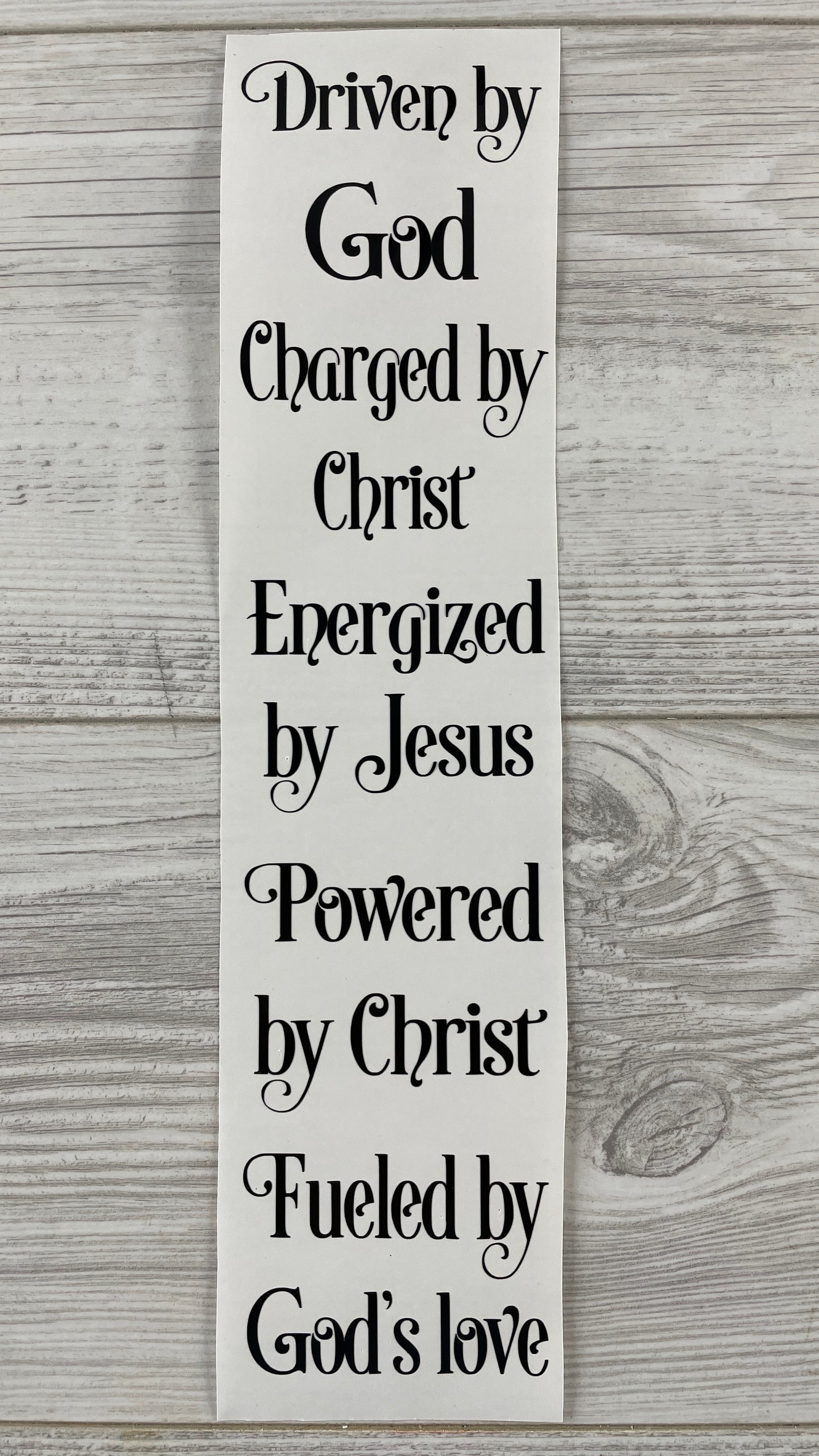 Faith based Bundle Vinyl Decals