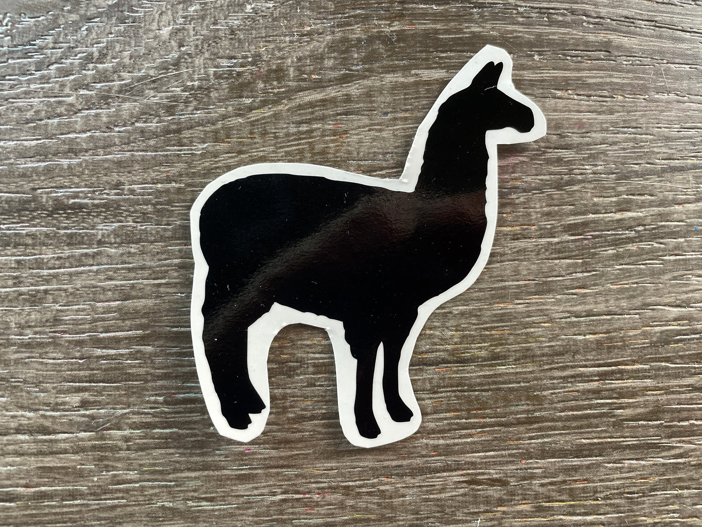 Set #25-A set of 5 Farm Animal Silhouette Vinyl Decals