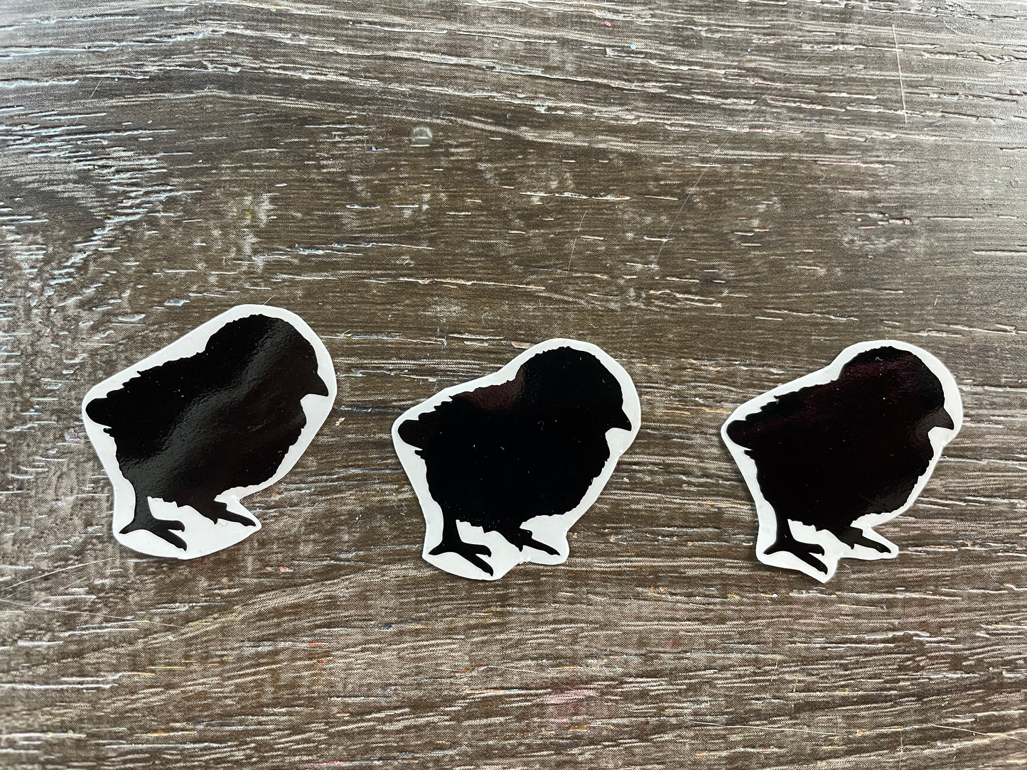 Set #26-A set of 8 Farm Bird Silhouette Vinyl Decals