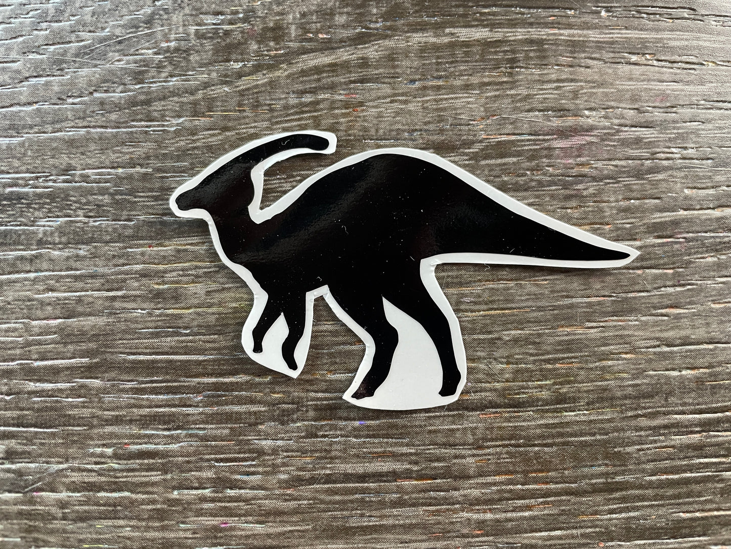 Set #23-A set of 5 Dinosaur Silhouette Vinyl Decals