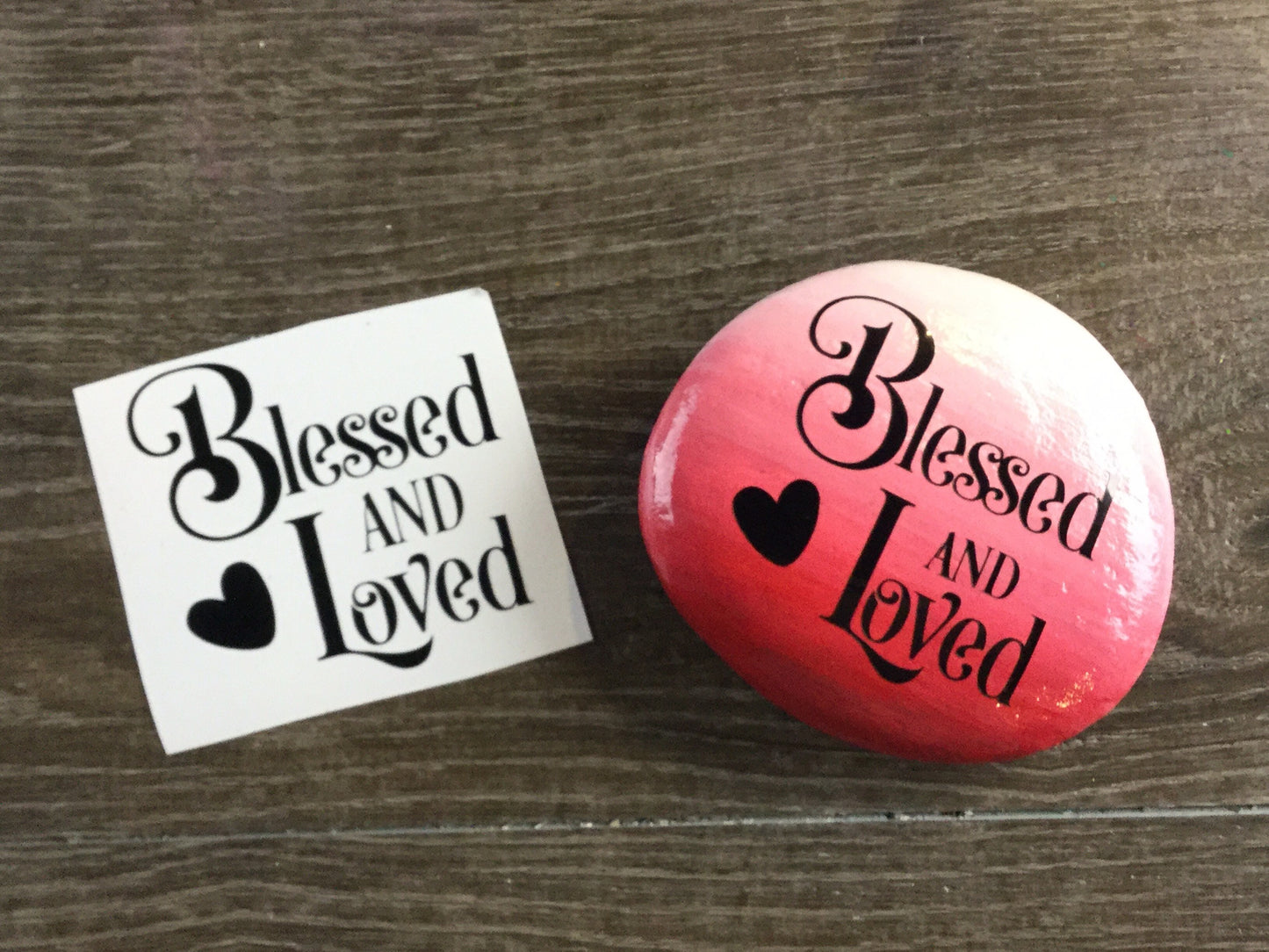 Set #7: Faith set - A set of five Christian vinyl decals