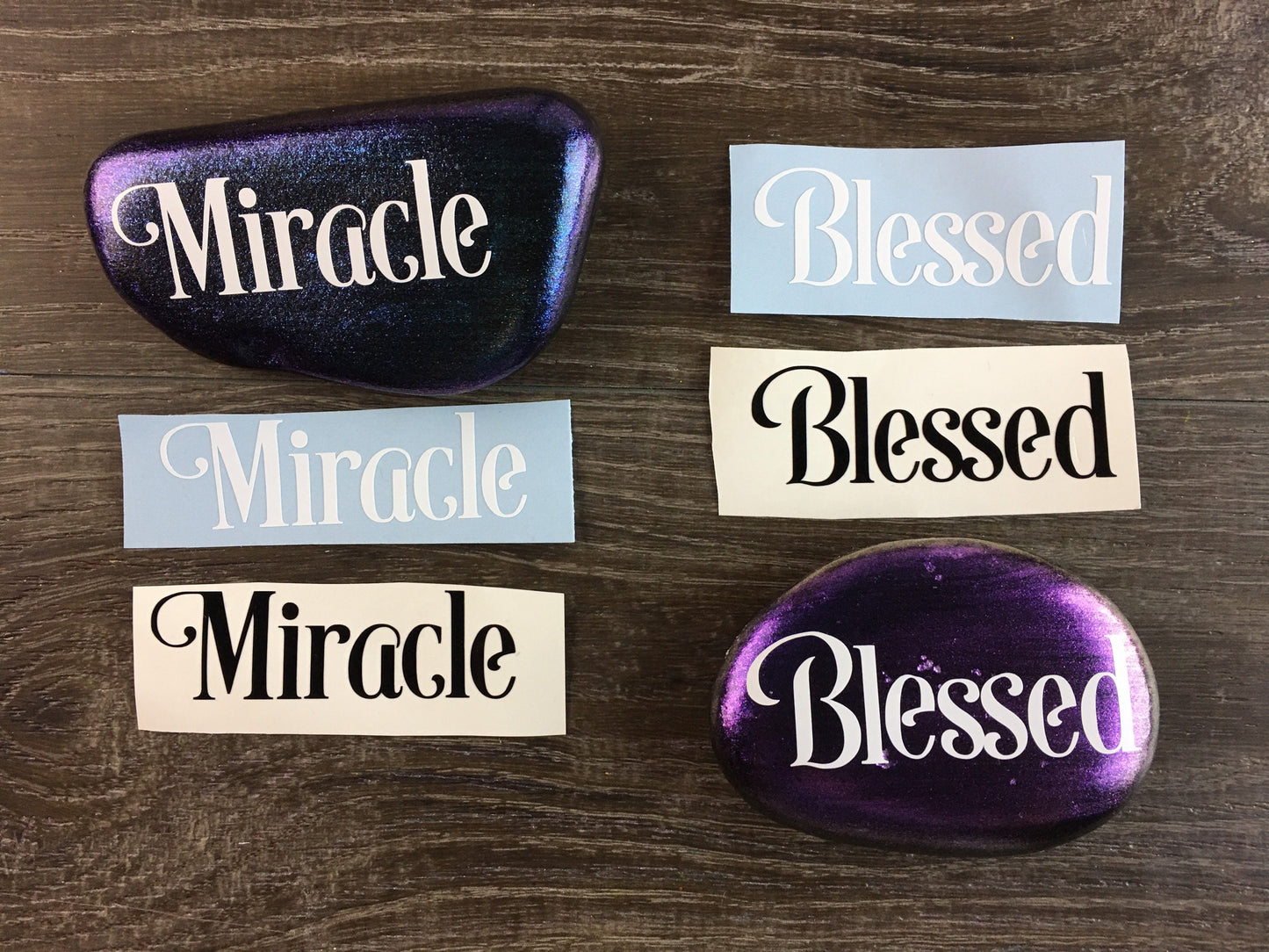 Set #10: Faith - A set of ten vinyl decals