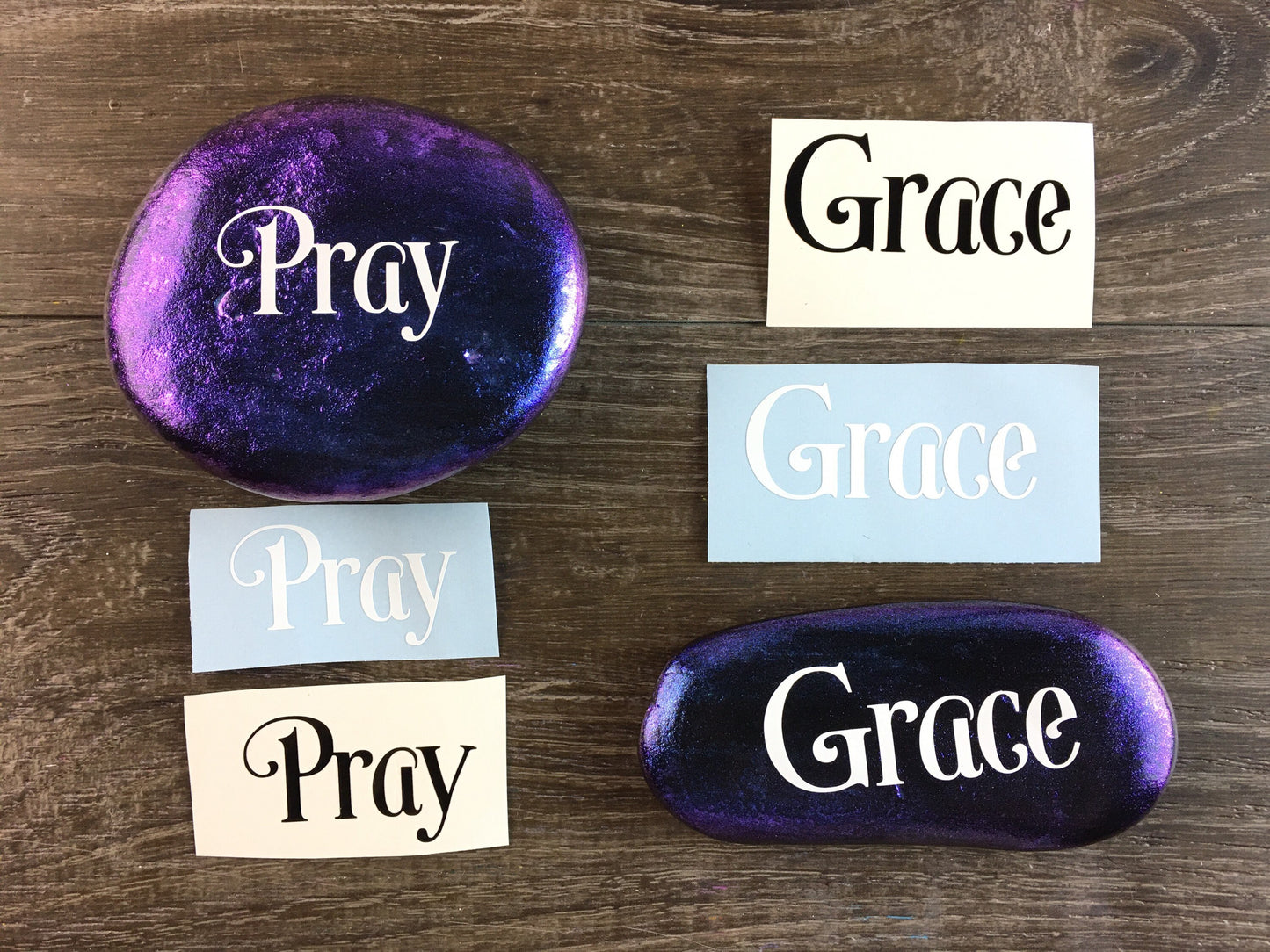 Set #10: Faith - A set of ten vinyl decals