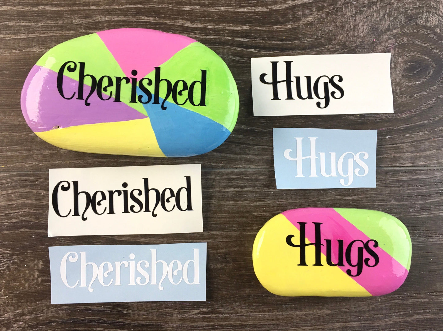 Set #9: Family Words Set - A set of ten vinyl decals