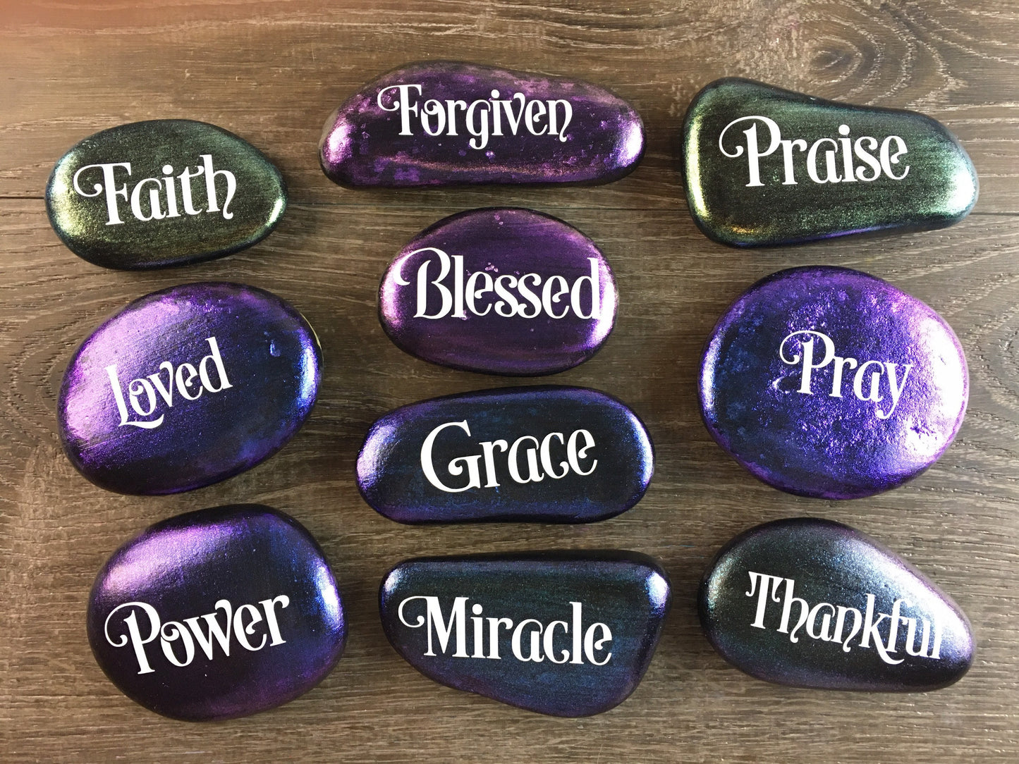 Set #10: Faith - A set of ten vinyl decals