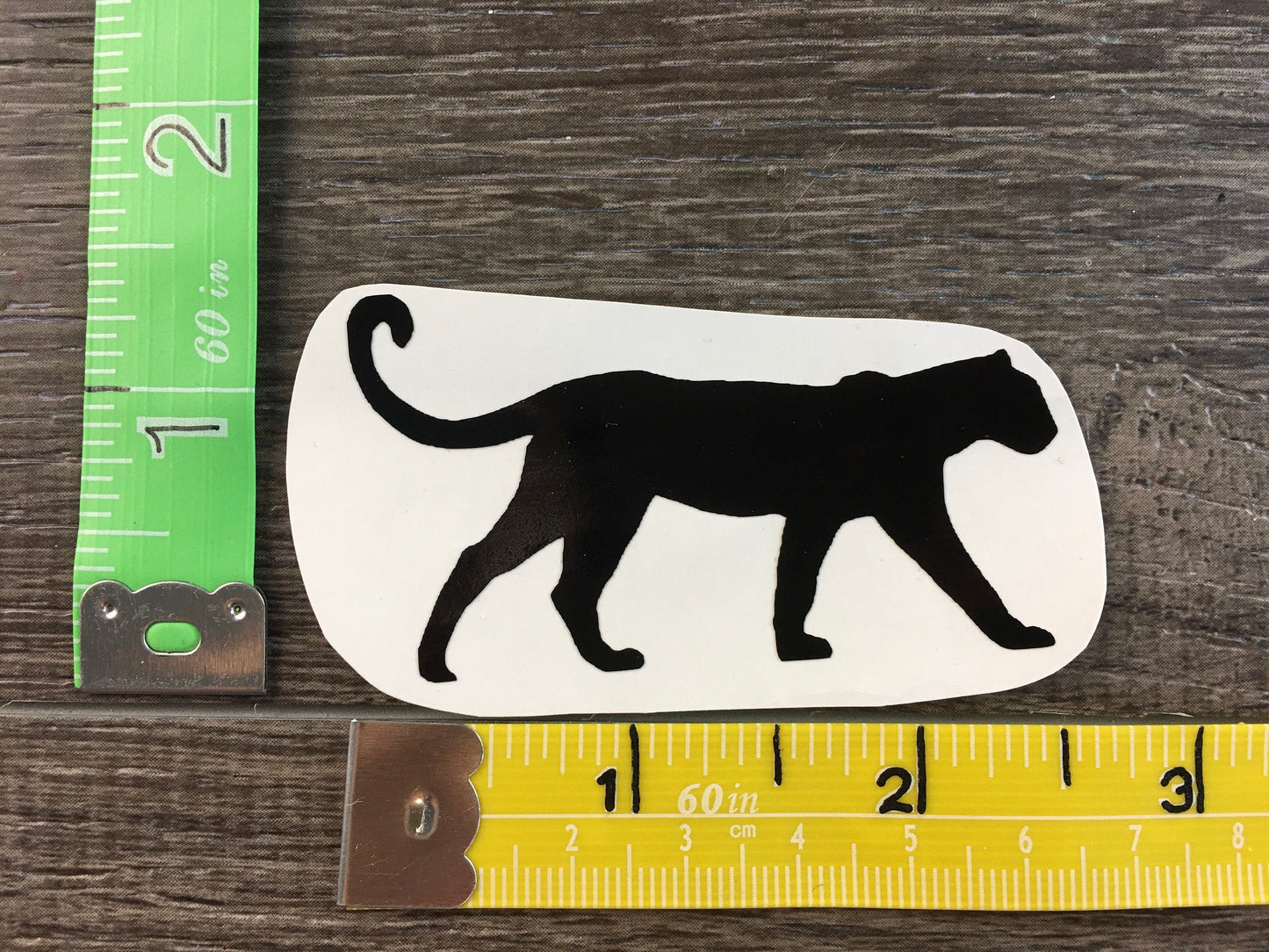 Set #18-A set of 7 Animal Silhouette Vinyl Decals