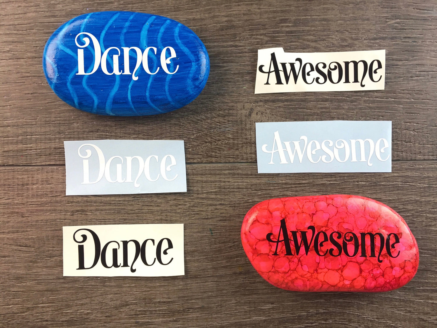 Set #3: Inspirational words #3 - A set of ten vinyl decals